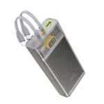 Hoco J104A 22.5W Fully Compatible Power Bank With Cable