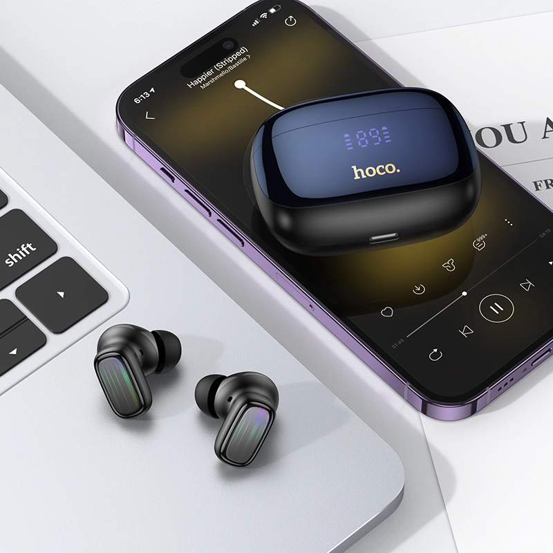 Hoco EQ20 Rhyme True Wireless ANC+ENC Noise Reduction Bluetooth Earbuds