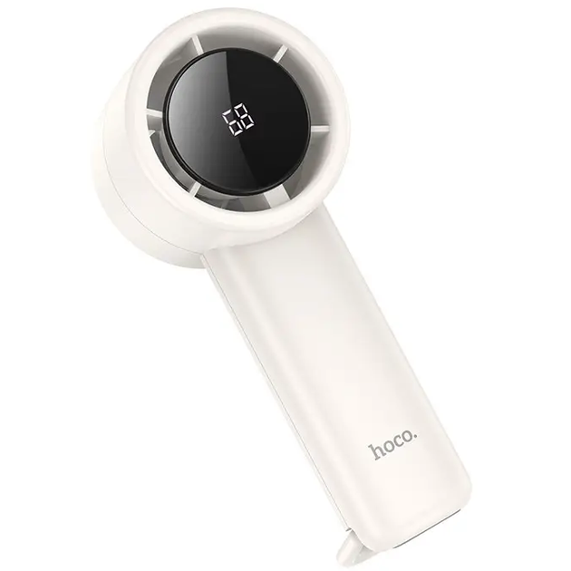 Hoco HX63 Hand Fan With Digital Display - Best Hand Fan Price in Bangladesh at Hoco Bangladesh