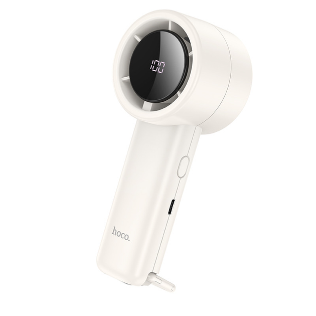 Hoco HX63 Hand Fan With Digital Display - Best Hand Fan Price in Bangladesh at Hoco Bangladesh