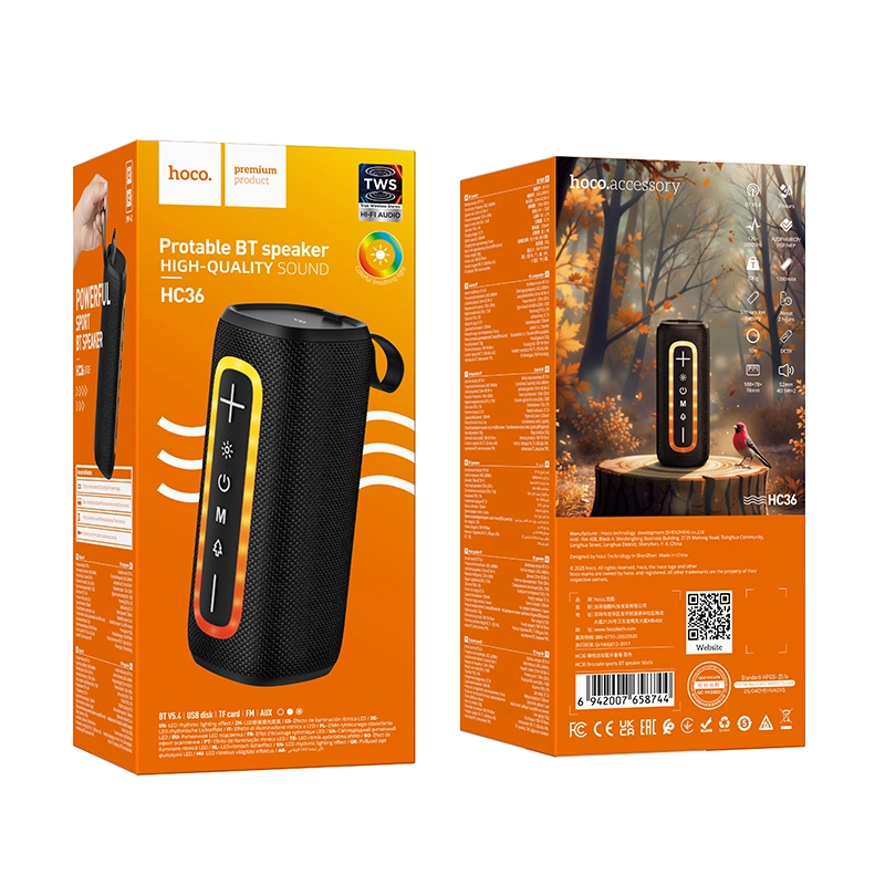 Hoco HC36 Brocade 10W Sports Bluetooth Speaker